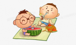 爆料吃瓜搞笑插画图片大全